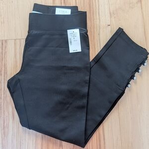 Cleo Petite Leggings With Pearl Details